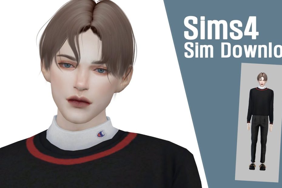 심즈4]몽환적인 남심 배포(남심만들기/심배포/심다운로드/플레이/The Sims 4 Create A Sim/Ts4/Sim  Download) - Youtube